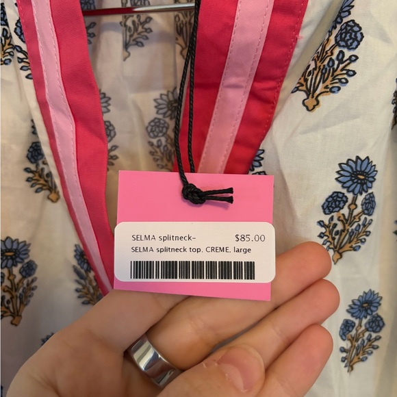 New NWT THML Lauren Blouse Large - Picture 10 of 10